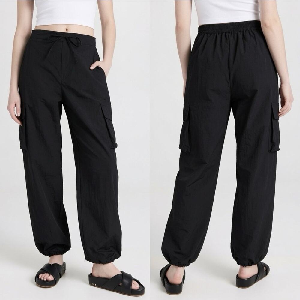 DONNI Nylon Cargo Pants Black Size XL Gorpcore